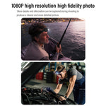 D8 1080P 頭戴式 LED 動作感應錄影燈光相機，D8