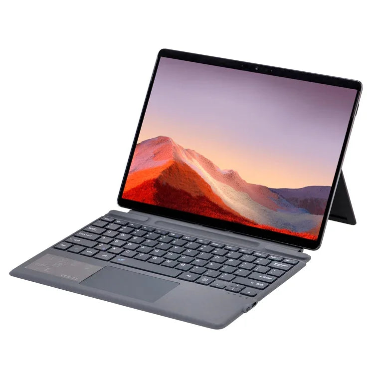 2089A 無線藍牙鍵盤皮套帶觸控板，適用Microsoft Surface Pro 11 / Pro 10