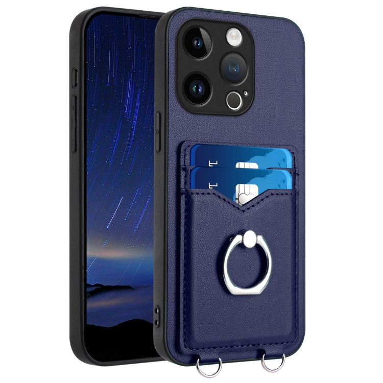 R20 指環卡包手機殼，適用於 iPhone 17 Pro Max、iPhone 17 Pro、iPhone 17、iPhone Air、iPhone 15 Pro Max、iPhone 15 Pro、iPhone 15 Plus、iPhone 15
