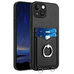 R20 指環卡包手機殼，適用於 iPhone 17 Pro Max、iPhone 17 Pro、iPhone 17、iPhone Air、iPhone 15 Pro Max、iPhone 15 Pro、iPhone 15 Plus、iPhone 15