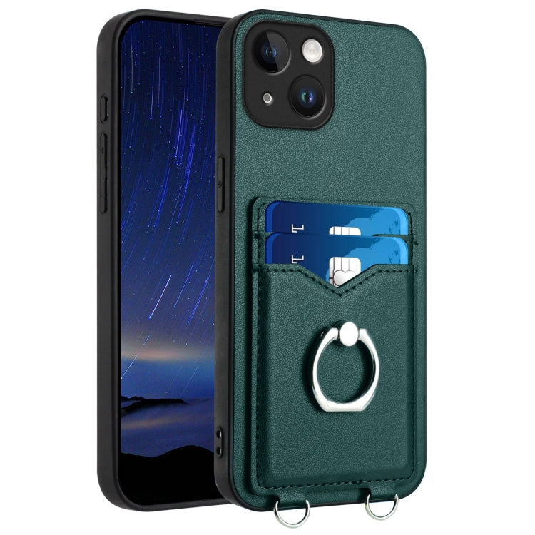 R20 指環卡包手機殼，適用於 iPhone 14 Plus、iPhone 14、iPhone 14 Pro、iPhone 14 Pro Max、iPhone SE 2022 / SE 2020 / 8、iPhone 13 Pro Max、iPhone 13 Pro、iPhone 13