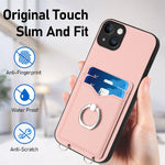 R20 指環卡包手機殼，適用於 iPhone 14 Plus、iPhone 14、iPhone 14 Pro、iPhone 14 Pro Max、iPhone SE 2022 / SE 2020 / 8、iPhone 13 Pro Max、iPhone 13 Pro、iPhone 13