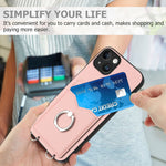 R20 指環卡包手機殼，適用於 iPhone 14 Plus、iPhone 14、iPhone 14 Pro、iPhone 14 Pro Max、iPhone SE 2022 / SE 2020 / 8、iPhone 13 Pro Max、iPhone 13 Pro、iPhone 13