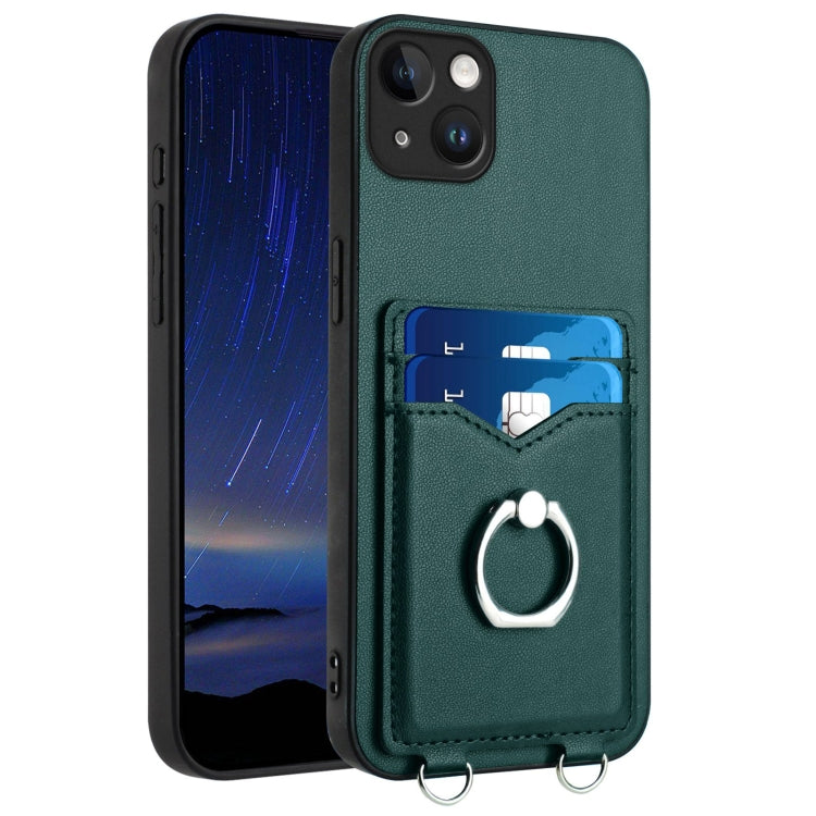 R20 指環卡包手機殼，適用於 iPhone 14 Plus、iPhone 14、iPhone 14 Pro、iPhone 14 Pro Max、iPhone SE 2022 / SE 2020 / 8、iPhone 13 Pro Max、iPhone 13 Pro、iPhone 13