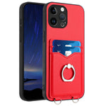 R20 指環卡包手機殼，適用於 iPhone 14 Plus、iPhone 14、iPhone 14 Pro、iPhone 14 Pro Max、iPhone SE 2022 / SE 2020 / 8、iPhone 13 Pro Max、iPhone 13 Pro、iPhone 13