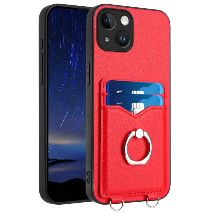R20 指環卡包手機殼，適用於 iPhone 14 Plus、iPhone 14、iPhone 14 Pro、iPhone 14 Pro Max、iPhone SE 2022 / SE 2020 / 8、iPhone 13 Pro Max、iPhone 13 Pro、iPhone 13
