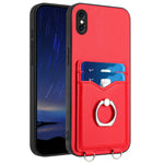 R20 指環卡包手機殼，適用於 iPhone XS / X、iPhone XR、iPhone XS Max、iPhone 8 Plus / 7 Plus