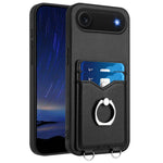 R20 指環卡包手機殼，適用於 iPhone 17 Pro Max、iPhone 17 Pro、iPhone 17、iPhone Air、iPhone 15 Pro Max、iPhone 15 Pro、iPhone 15 Plus、iPhone 15
