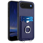 R20 指環卡包手機殼，適用於 iPhone 17 Pro Max、iPhone 17 Pro、iPhone 17、iPhone Air、iPhone 15 Pro Max、iPhone 15 Pro、iPhone 15 Plus、iPhone 15