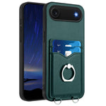 R20 指環卡包手機殼，適用於 iPhone 17 Pro Max、iPhone 17 Pro、iPhone 17、iPhone Air、iPhone 15 Pro Max、iPhone 15 Pro、iPhone 15 Plus、iPhone 15