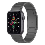 Titanium Metal Watch Band, For Apple Watch Series 7 41mm, For Apple Watch Series 7 45mm, For Apple Watch SE 40mm, For Apple Watch SE 44mm, For Apple Watch Series 6 40mm, For Apple Watch Series 6 44mm, For Apple Watch Series 5 44mm                      ...