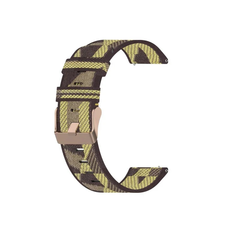 織紋尼龍錶帶，尺寸：自由尺寸 20mm，適用於 Galaxy Watch 3 41mm