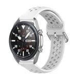 R850 矽膠運動純色錶帶，尺寸：自由尺寸 20mm，適用於 Galaxy Watch 3 41mm