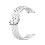 R850 矽膠運動純色錶帶，尺寸：自由尺寸 20mm，適用於 Galaxy Watch 3 41mm
