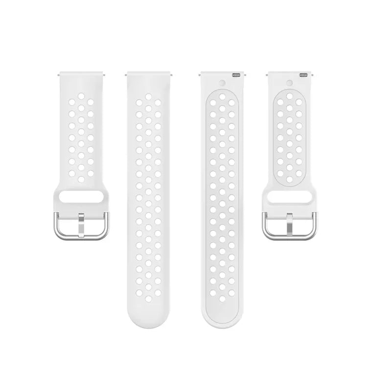 R850 矽膠運動純色錶帶，尺寸：自由尺寸 20mm，適用於 Galaxy Watch 3 41mm