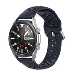 R850 矽膠運動純色錶帶，尺寸：自由尺寸 20mm，適用於 Galaxy Watch 3 41mm