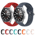 R850 矽膠運動純色錶帶，尺寸：自由尺寸 20mm，適用於 Galaxy Watch 3 41mm