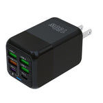 150W 4 x USB + 2 x USB-C / Type-C 多埠快速充電器，歐規插頭，美規插頭，英規插頭