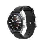 圓尾皮革錶帶，尺寸：自由尺寸 20mm，適用於 Galaxy Watch 3 41mm