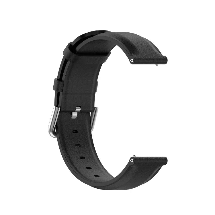 圓尾皮革錶帶，尺寸：自由尺寸 20mm，適用於 Galaxy Watch 3 41mm