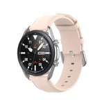 圓尾皮革錶帶，尺寸：自由尺寸 20mm，適用於 Galaxy Watch 3 41mm