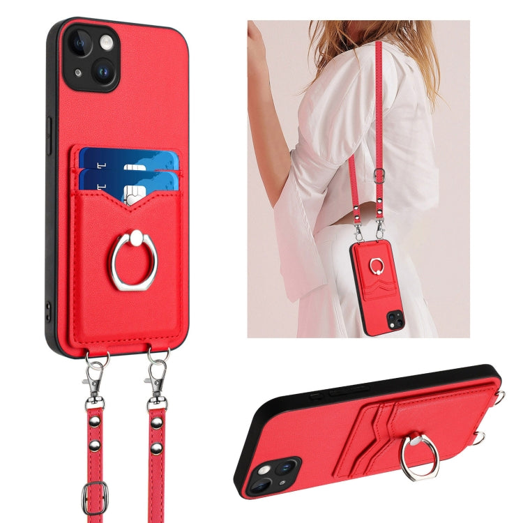 R20 斜背繩指環卡包手機殼，適用於 iPhone 17 Pro Max、iPhone 17 Pro、iPhone 17、iPhone Air、iPhone 15 Pro Max、iPhone 15 Pro、iPhone 15 Plus、iPhone 15