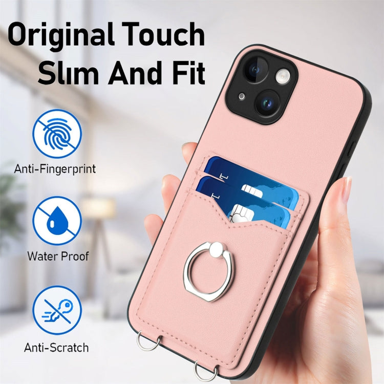 R20 斜背繩圈卡片手機殼，適用於 iPhone 13 mini、iPhone 12、iPhone 12 Pro Max、iPhone 12 Pro、iPhone 12 mini、iPhone 11 Pro Max、iPhone 11、iPhone 11 Pro
