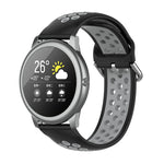 Silicone Sports Two-tone Strap, Size: 22mm, For Xiaomi Haylou Solar LS05