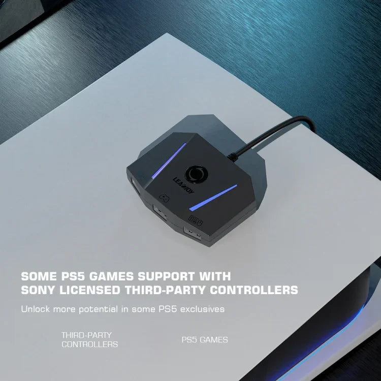 GameSir LeadJoy VX2 AimBox 遊戲主機鍵鼠轉換器，適用於 Xbox / PS4