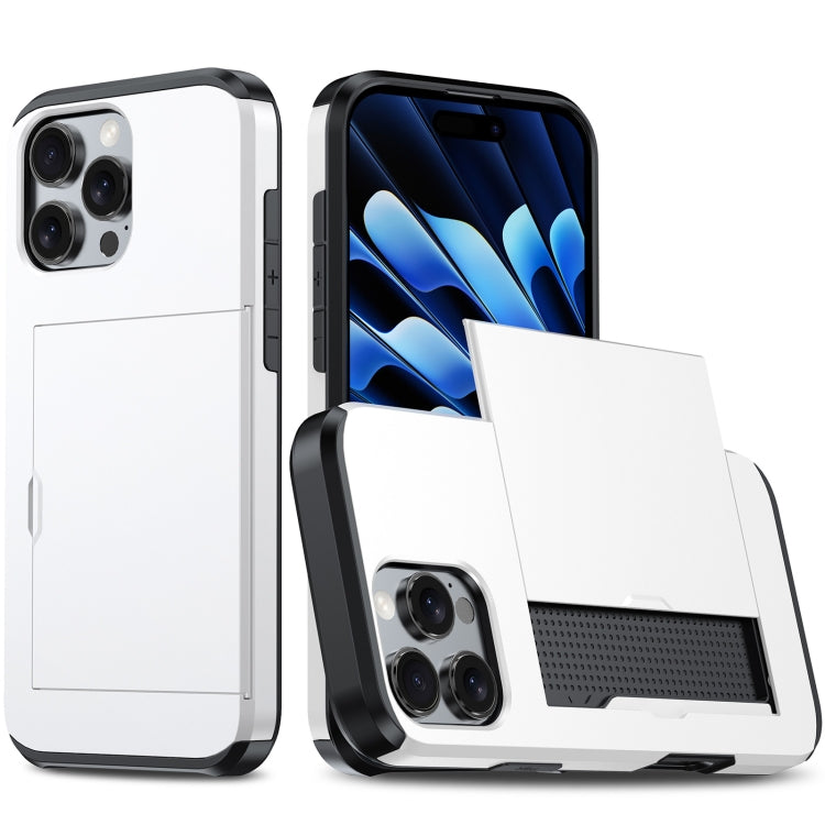 防震裝甲手機殼附卡槽，適用於 iPhone 16