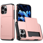 防震裝甲手機殼附卡槽，適用於 iPhone 16