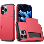 防震裝甲手機殼附卡槽，適用於 iPhone 16
