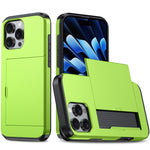 防震裝甲手機殼附卡槽，適用於 iPhone 16