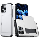 防震裝甲手機殼附卡槽，適用於 iPhone 16