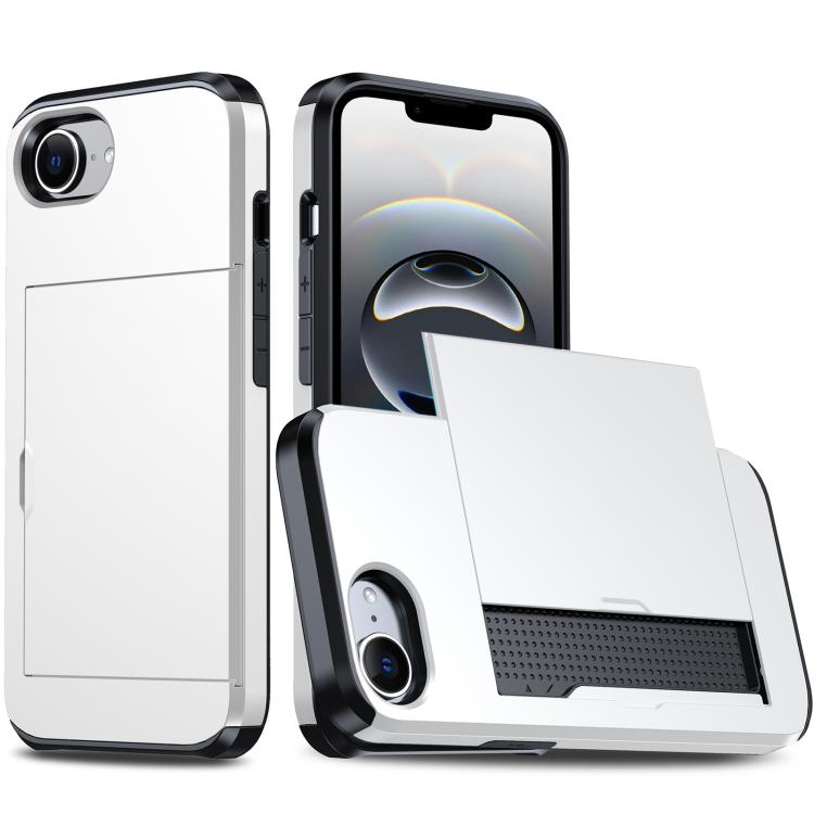 防震裝甲手機殼，帶卡槽，適用於iPhone 17e / 16e、iPhone 17 Pro Max、iPhone 17 Pro、iPhone 17