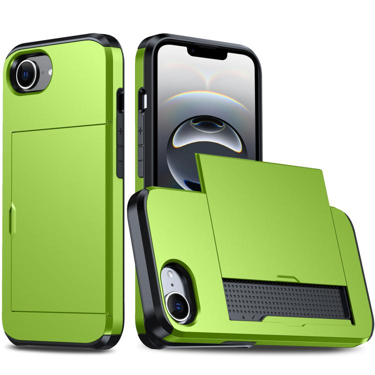 防震裝甲手機殼，帶卡槽，適用於iPhone 17e / 16e、iPhone 17 Pro Max、iPhone 17 Pro、iPhone 17