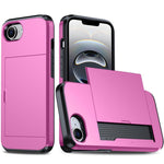 防震裝甲手機殼，帶卡槽，適用於iPhone 17e / 16e、iPhone 17 Pro Max、iPhone 17 Pro、iPhone 17