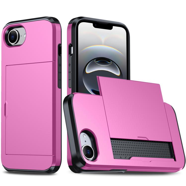 防震裝甲手機殼，帶卡槽，適用於iPhone 17e / 16e、iPhone 17 Pro Max、iPhone 17 Pro、iPhone 17