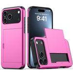 防震裝甲手機殼，帶卡槽，適用於iPhone 17e / 16e、iPhone 17 Pro Max、iPhone 17 Pro、iPhone 17