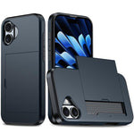 防震裝甲手機殼，帶卡槽，適用於iPhone 17e / 16e、iPhone 17 Pro Max、iPhone 17 Pro、iPhone 17