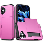 防震裝甲手機殼，帶卡槽，適用於iPhone 17e / 16e、iPhone 17 Pro Max、iPhone 17 Pro、iPhone 17