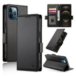Side Buckle Magnetic Frosted Leather Phone Case, For iPhone 13 Pro Max, For iPhone 13 Pro, For iPhone 13, For iPhone 13 mini, For iPhone 12 / 12 Pro, For iPhone 12 Pro Max