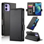 側扣磁吸霧面皮革手機殼，適用於 iPhone 12 mini、iPhone 11 Pro Max、iPhone 11、iPhone 11 Pro、iPhone X / XS、iPhone XR