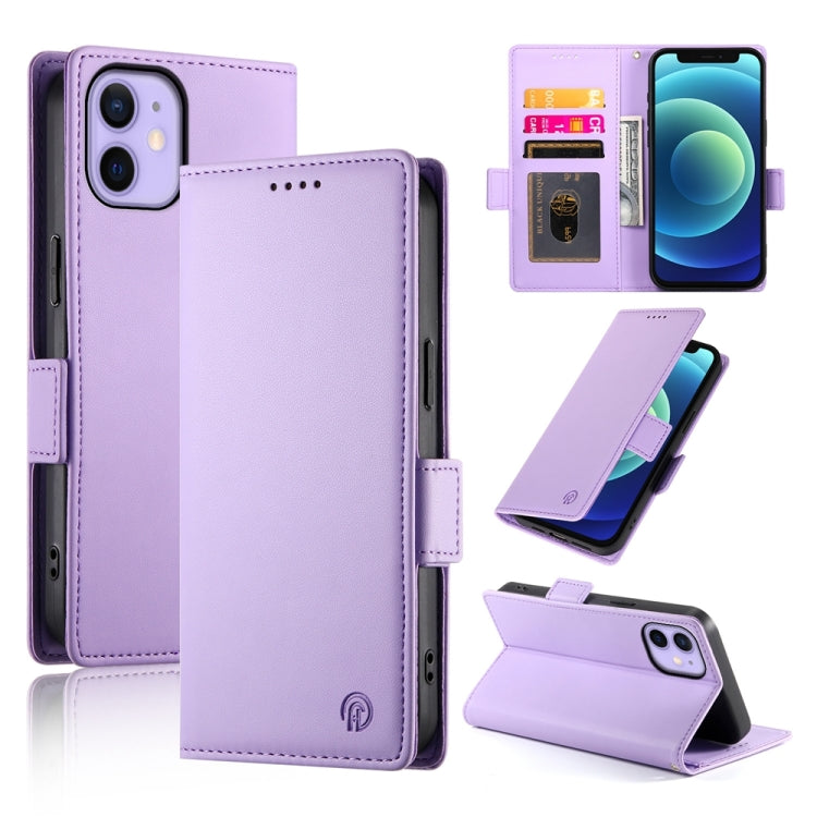 側扣磁吸霧面皮革手機殼，適用於 iPhone 12 mini、iPhone 11 Pro Max、iPhone 11、iPhone 11 Pro、iPhone X / XS、iPhone XR