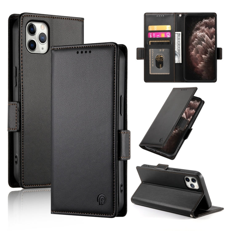側扣磁吸霧面皮革手機殼，適用於 iPhone 12 mini、iPhone 11 Pro Max、iPhone 11、iPhone 11 Pro、iPhone X / XS、iPhone XR