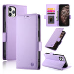 側扣磁吸霧面皮革手機殼，適用於 iPhone 12 mini、iPhone 11 Pro Max、iPhone 11、iPhone 11 Pro、iPhone X / XS、iPhone XR