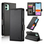 側扣磁吸霧面皮革手機殼，適用於 iPhone 12 mini、iPhone 11 Pro Max、iPhone 11、iPhone 11 Pro、iPhone X / XS、iPhone XR