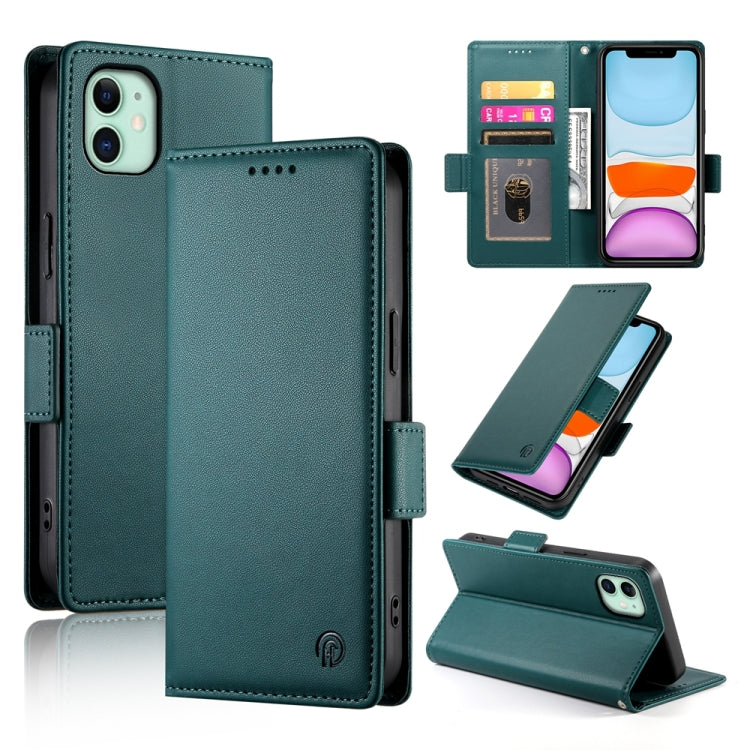 側扣磁吸霧面皮革手機殼，適用於 iPhone 12 mini、iPhone 11 Pro Max、iPhone 11、iPhone 11 Pro、iPhone X / XS、iPhone XR