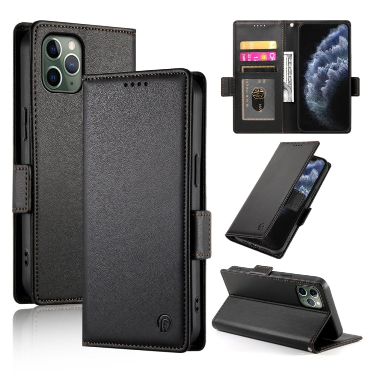 側扣磁吸霧面皮革手機殼，適用於 iPhone 12 mini、iPhone 11 Pro Max、iPhone 11、iPhone 11 Pro、iPhone X / XS、iPhone XR