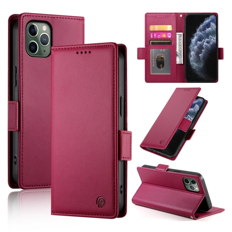 側扣磁吸霧面皮革手機殼，適用於 iPhone 12 mini、iPhone 11 Pro Max、iPhone 11、iPhone 11 Pro、iPhone X / XS、iPhone XR